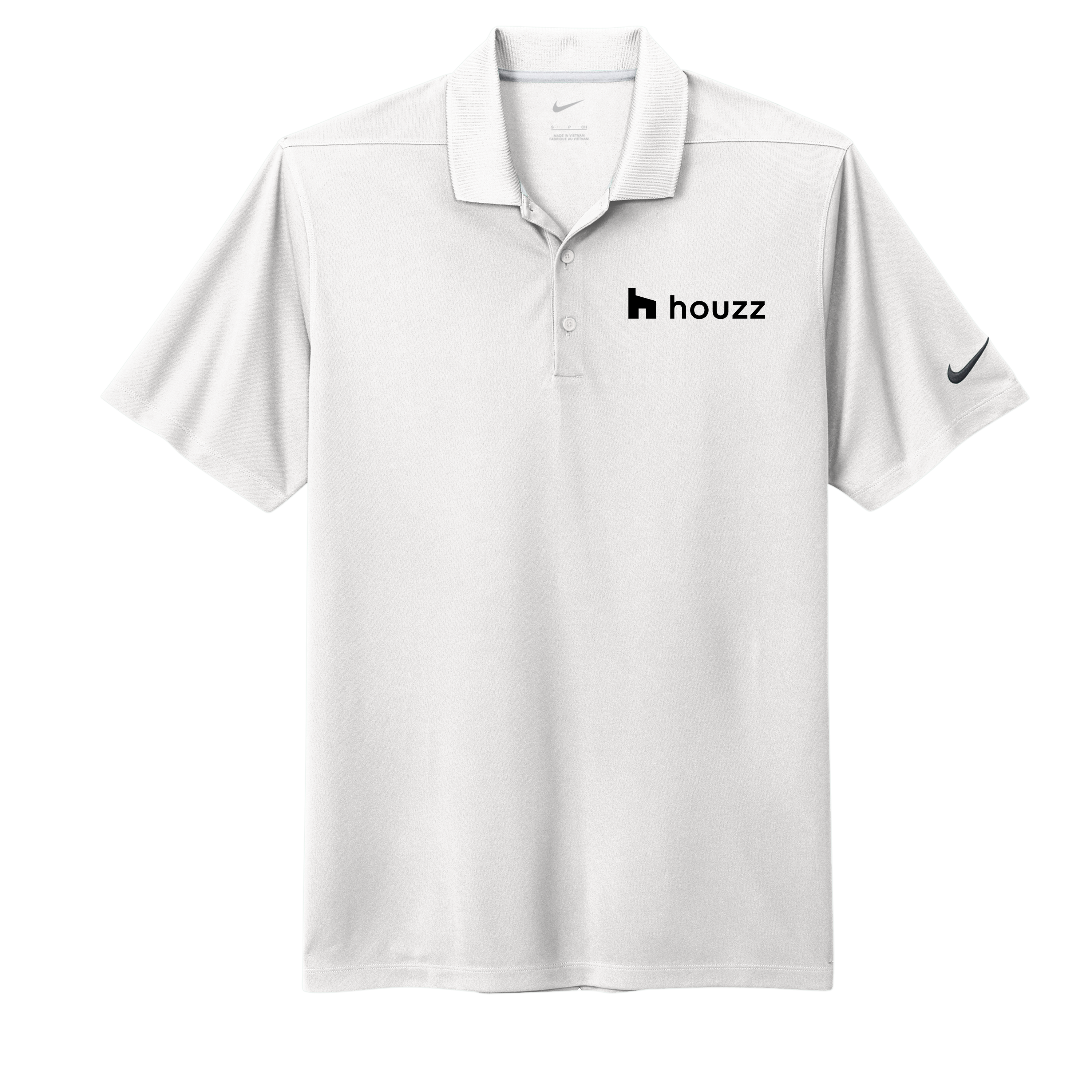 Houzz BW Pocket - Nike Polo (Left Chest)