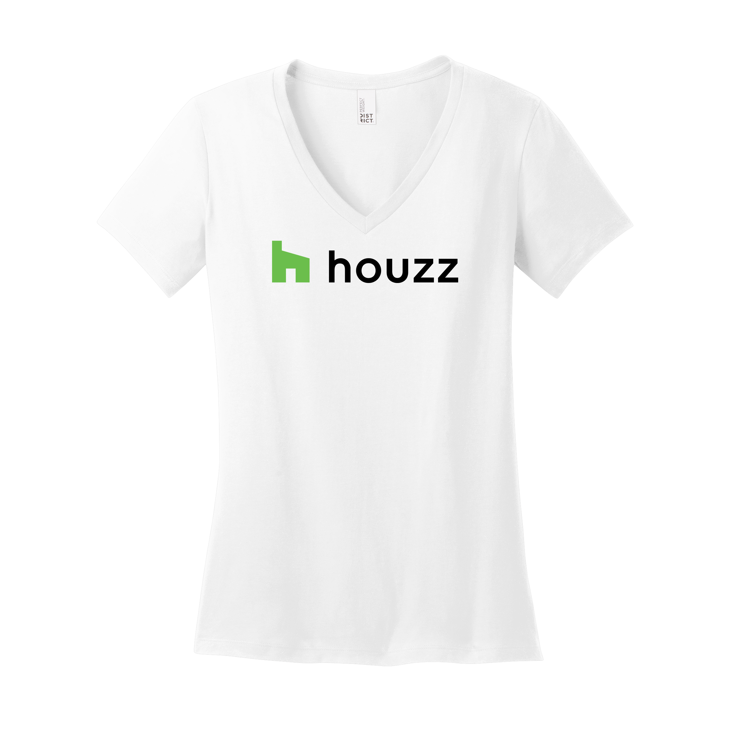 Houzz GFF - Womens Vneck (Front Full)