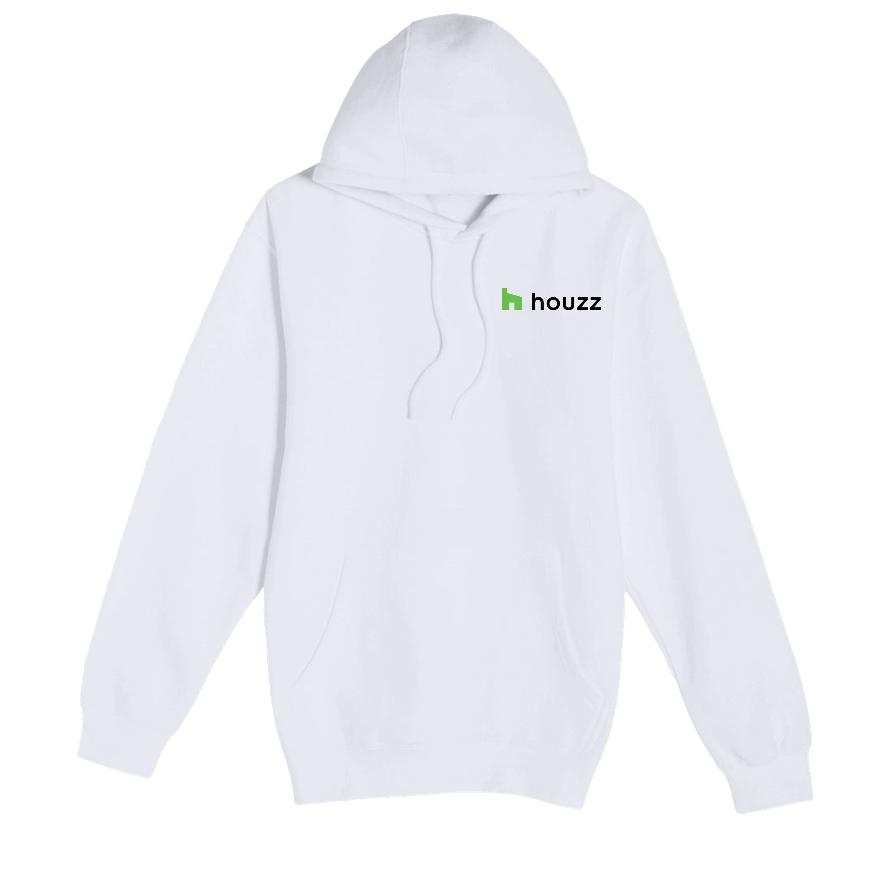 Houzz G Pocket - Unisex Cotton Hoodie (Left Chest)