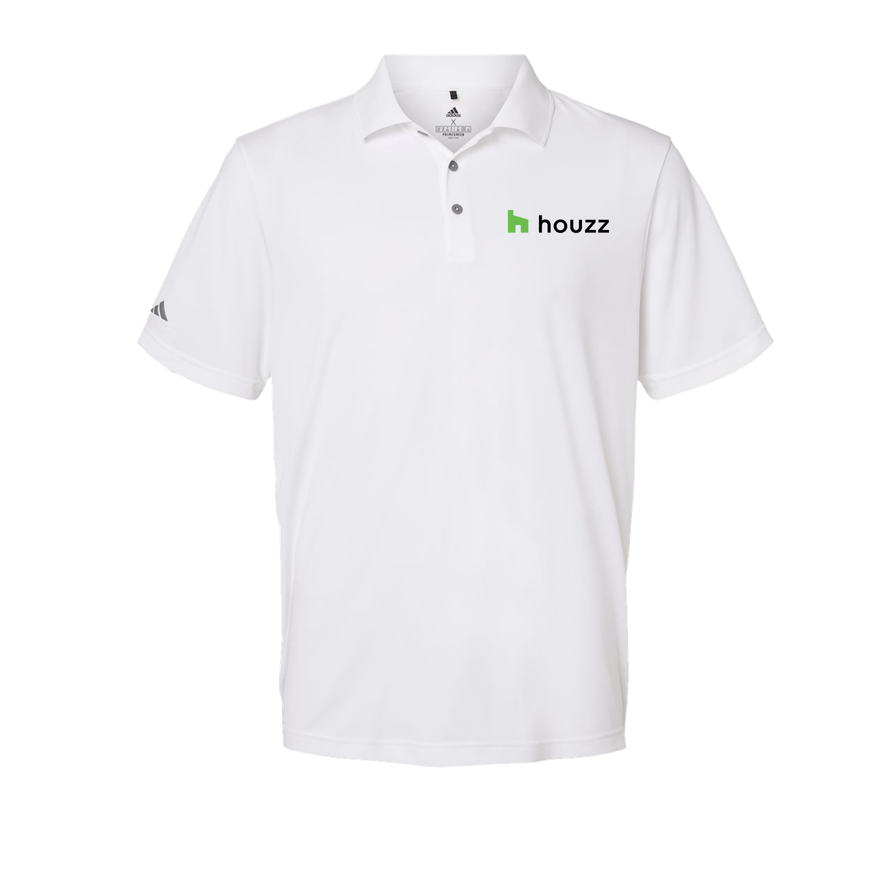 Houzz G Pocket - Adidas Mens Polo (Left Chest)
