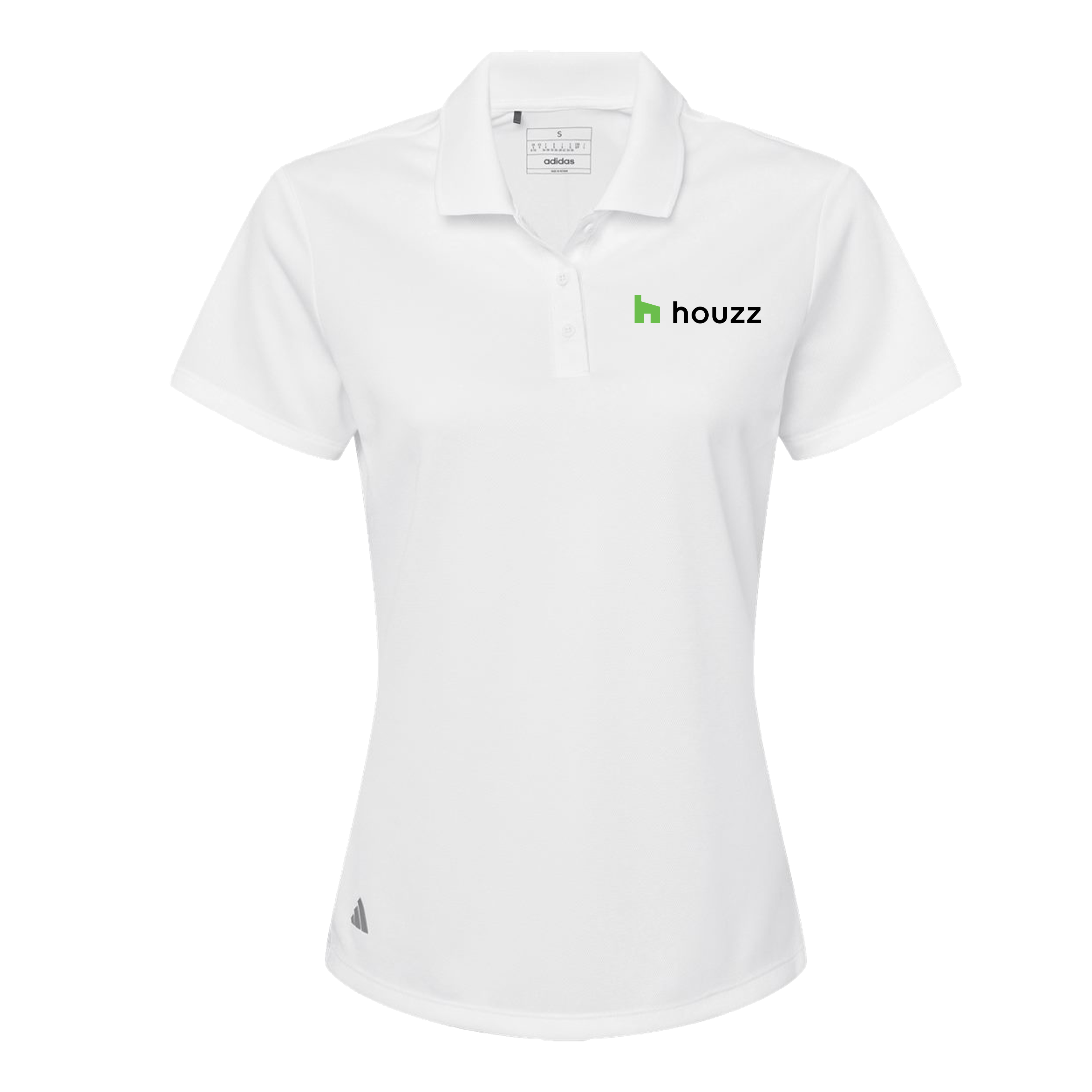 Houzz G Pocket - Adidas Womens Polo (Left Chest)