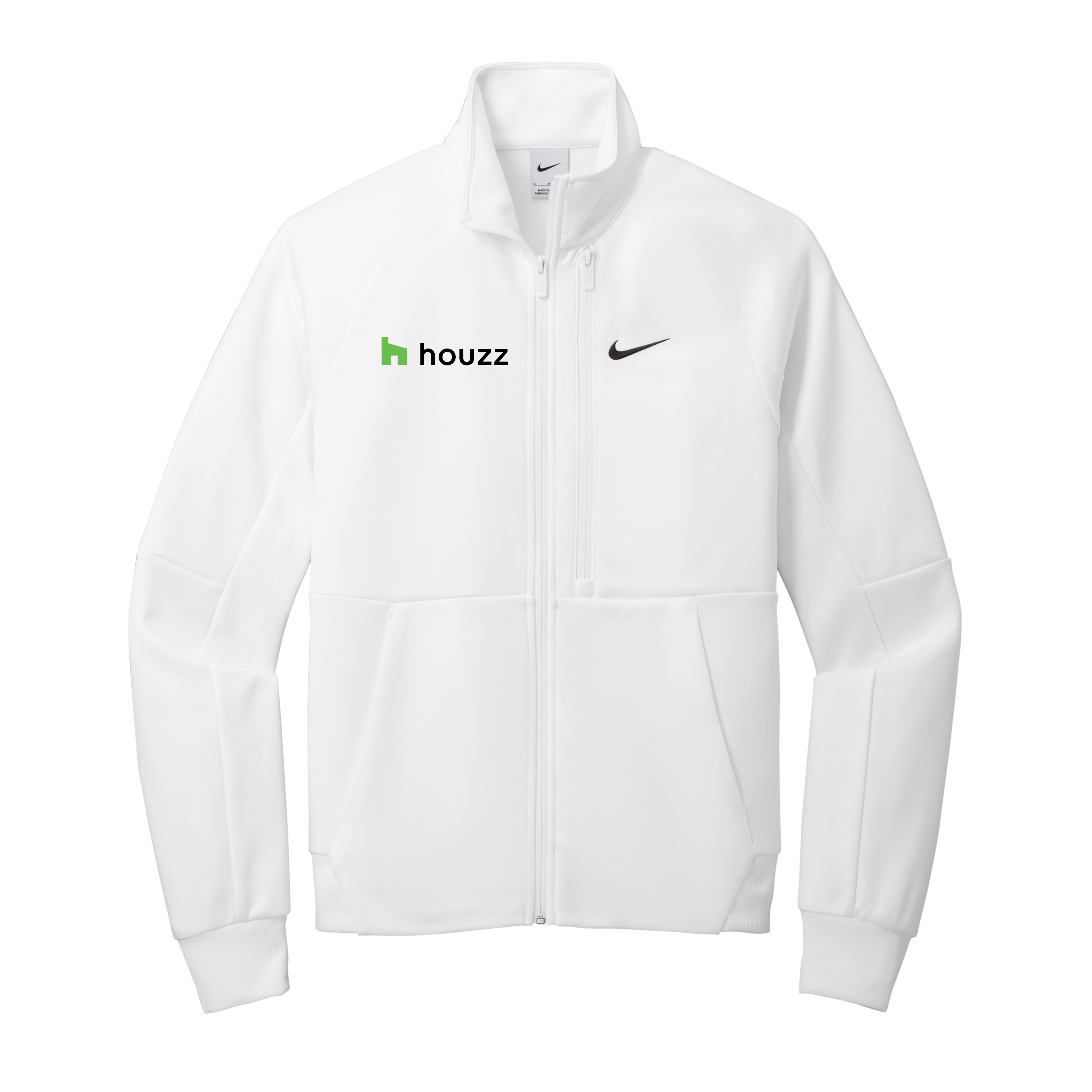 Houzz G Pocket - Nike Full Zip Chest Swoosh Jacket (Right Chest)