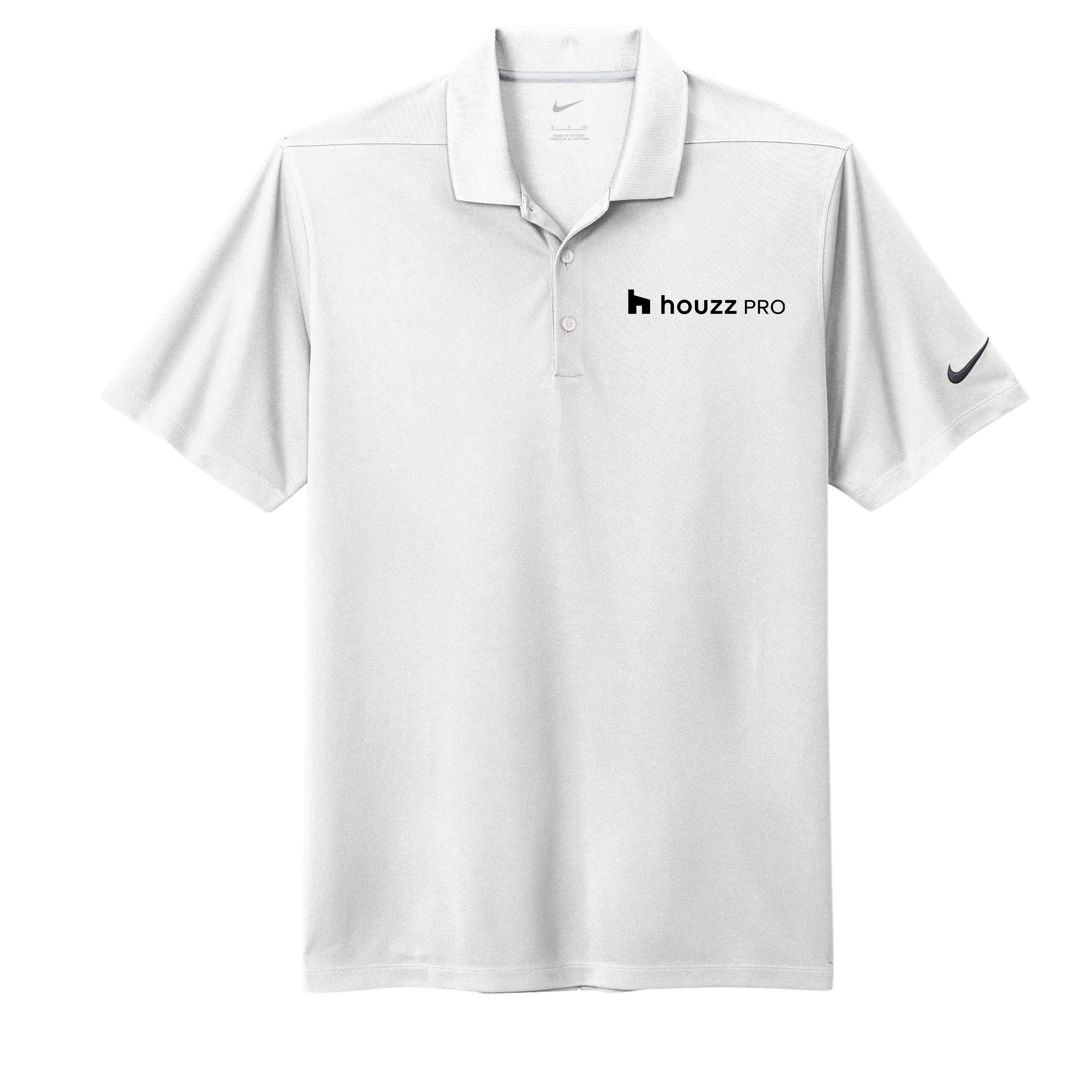 Houzz Pro BW Pocket - Nike Polo (Left Chest)