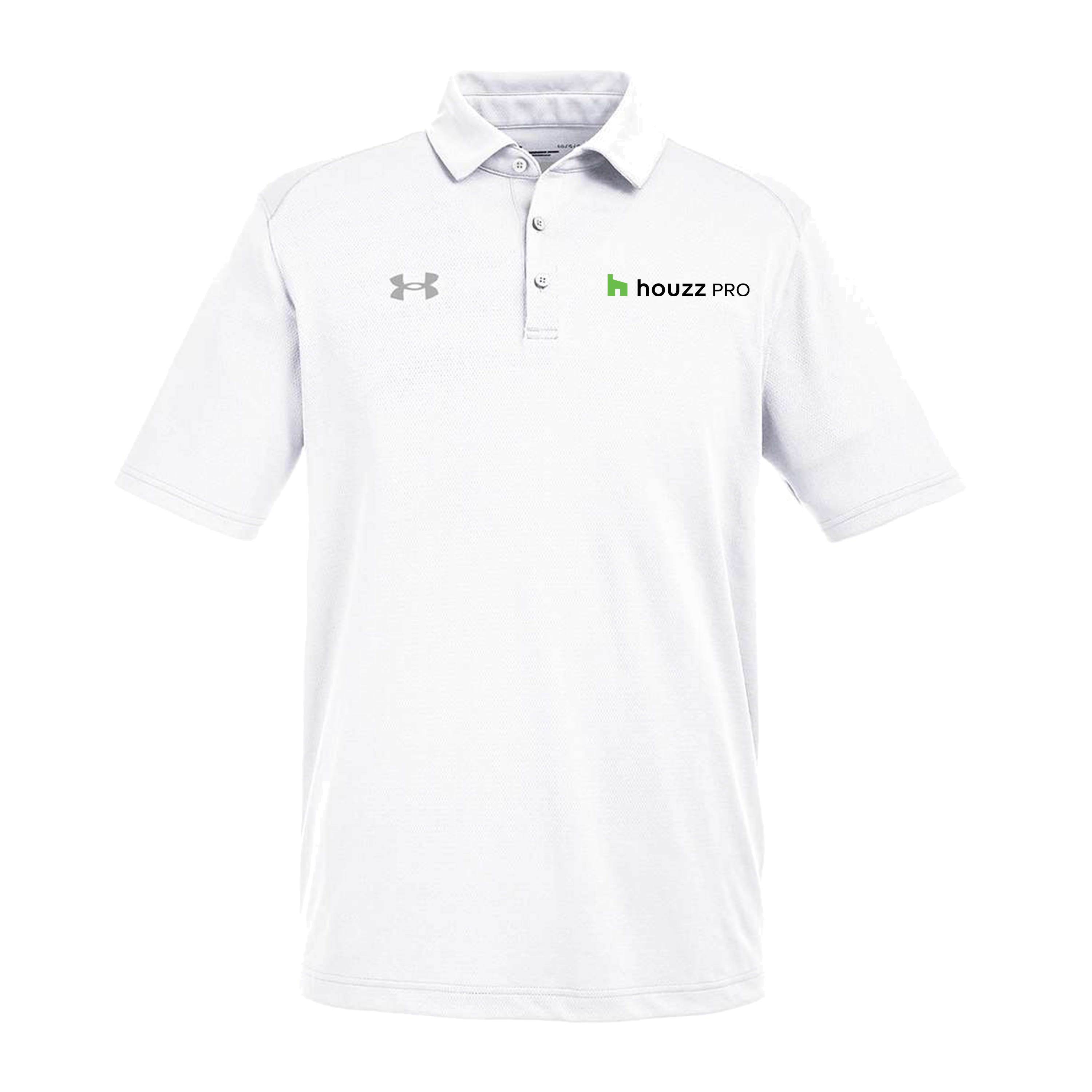 Houzz Pro G Pocket - Under Armour Mens Tech Polo (Left Chest)