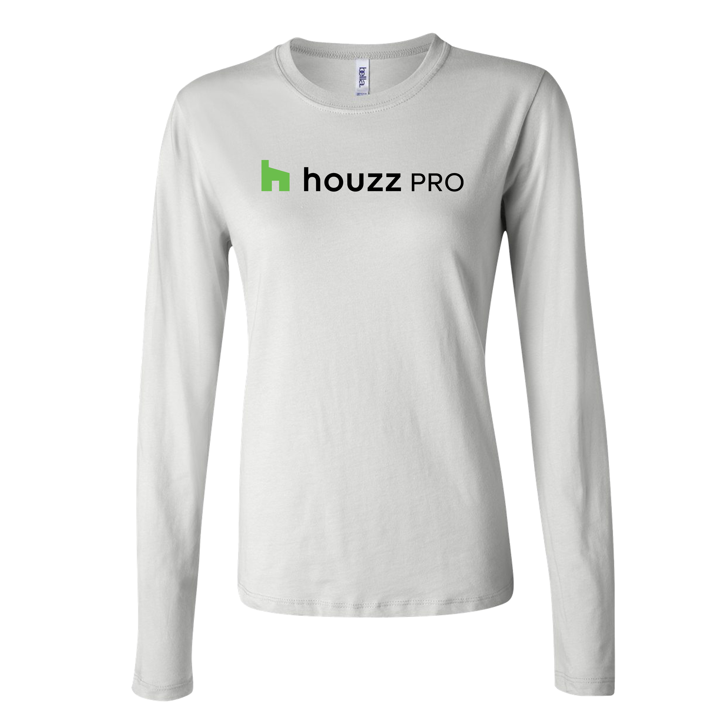 Houzz Pro GFF - Womens Cotton Long Sleeve (Front Full)