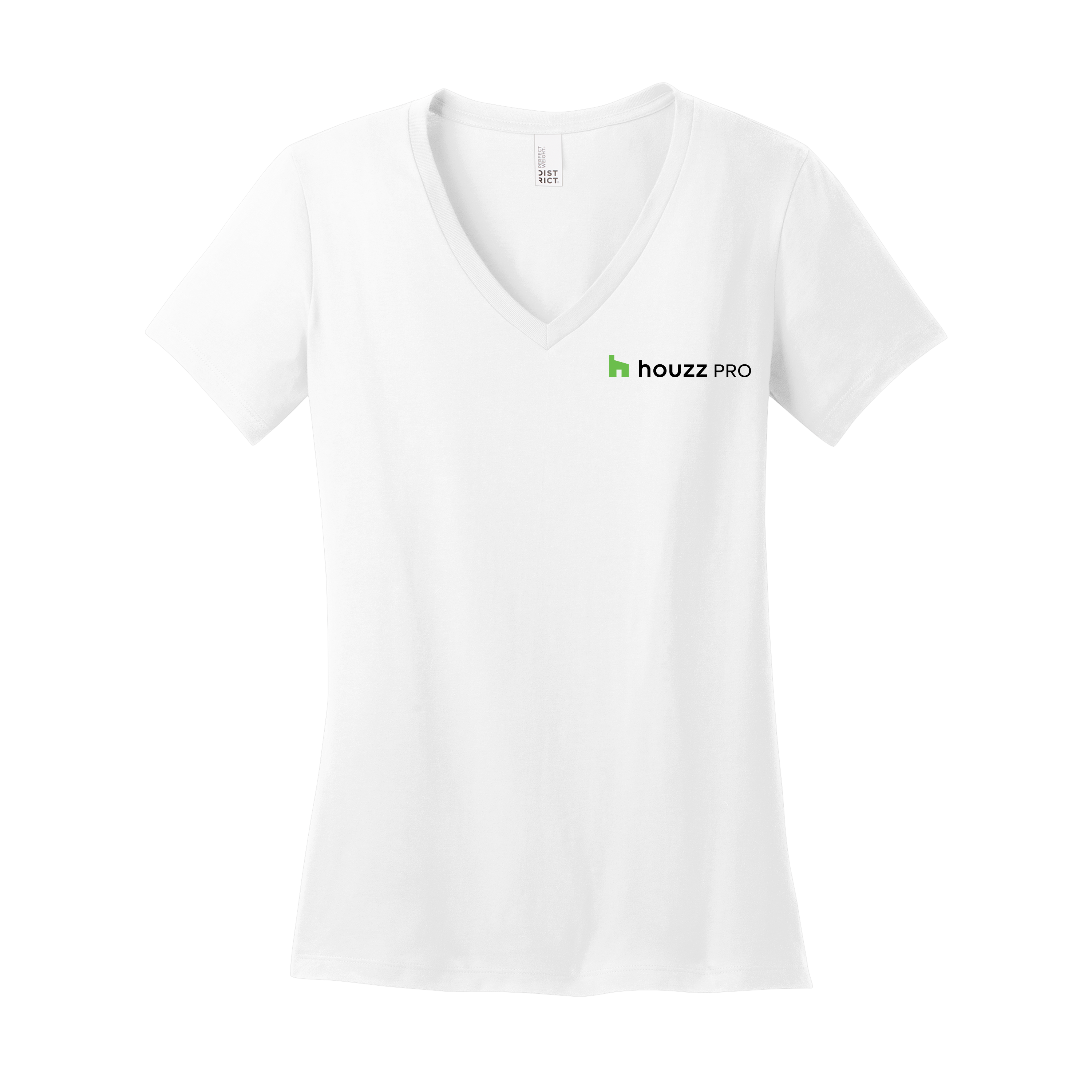 Houzz Pro G Pocket - Womens Vneck (Left Chest)