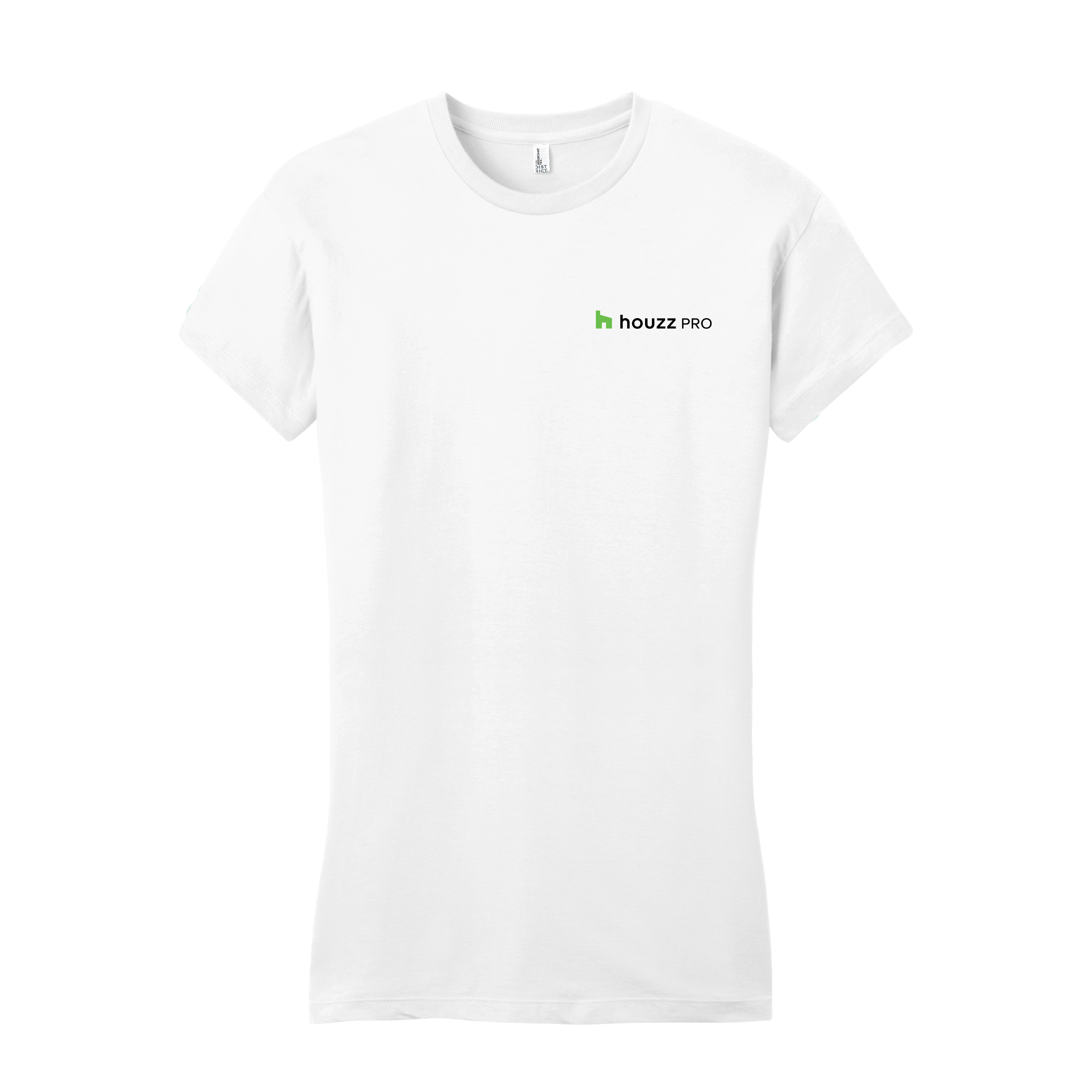 Houzz Pro G Pocket - Women's Select Cotton T-Shirt (Left Chest)