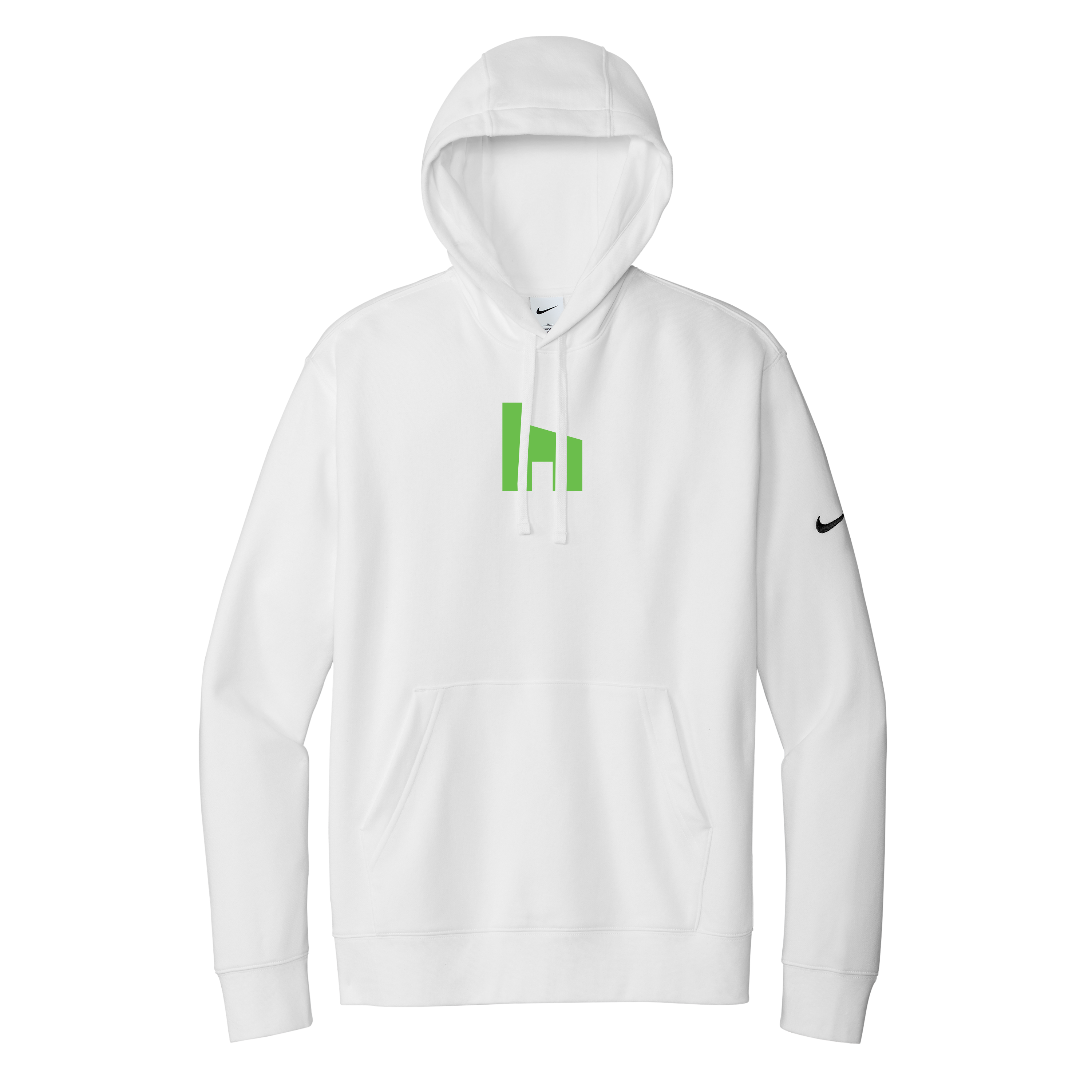 HG Center - Nike Club Fleece Hoodie (Center Chest)