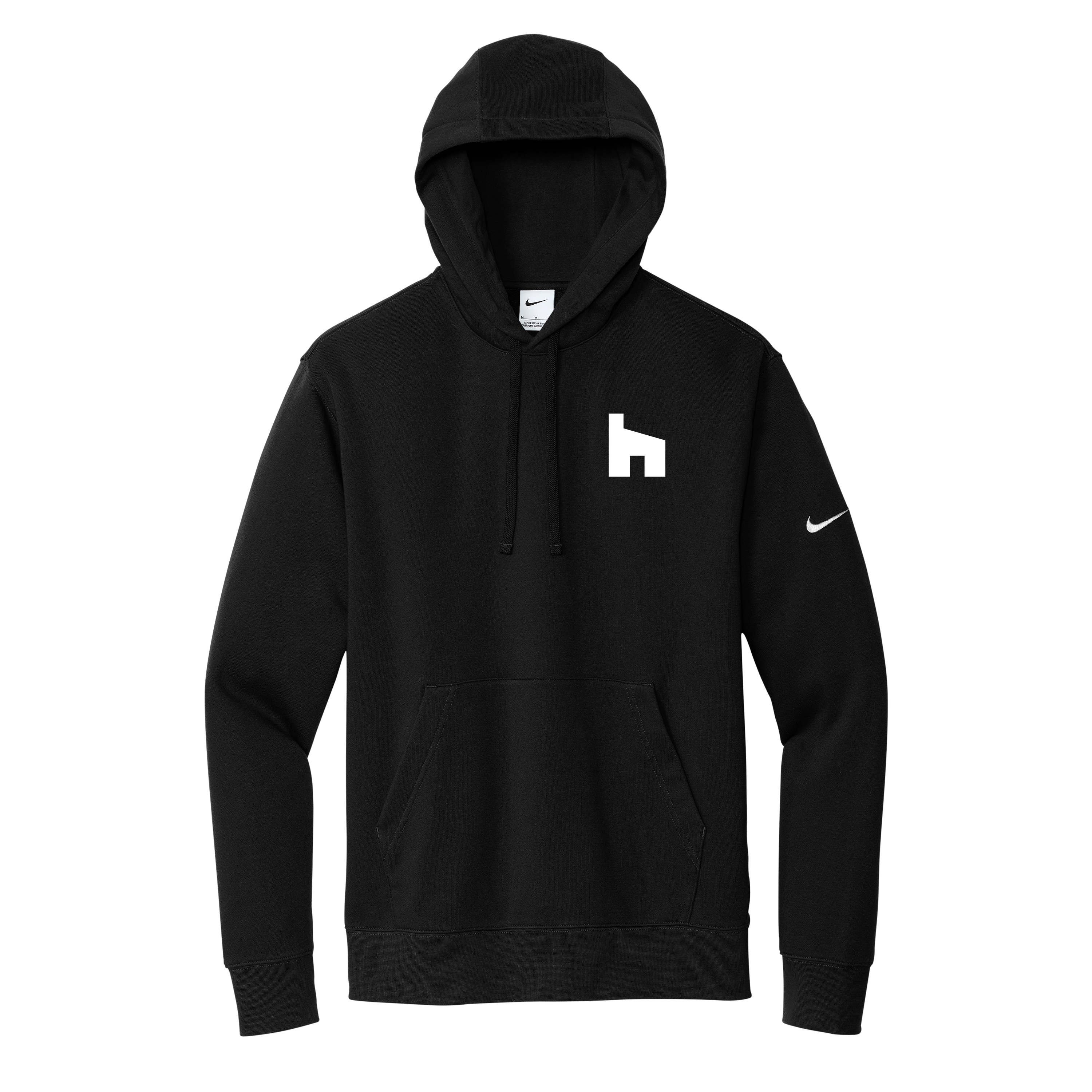 HWB Pocket - Nike Club Fleece Hoodie (Center Chest)