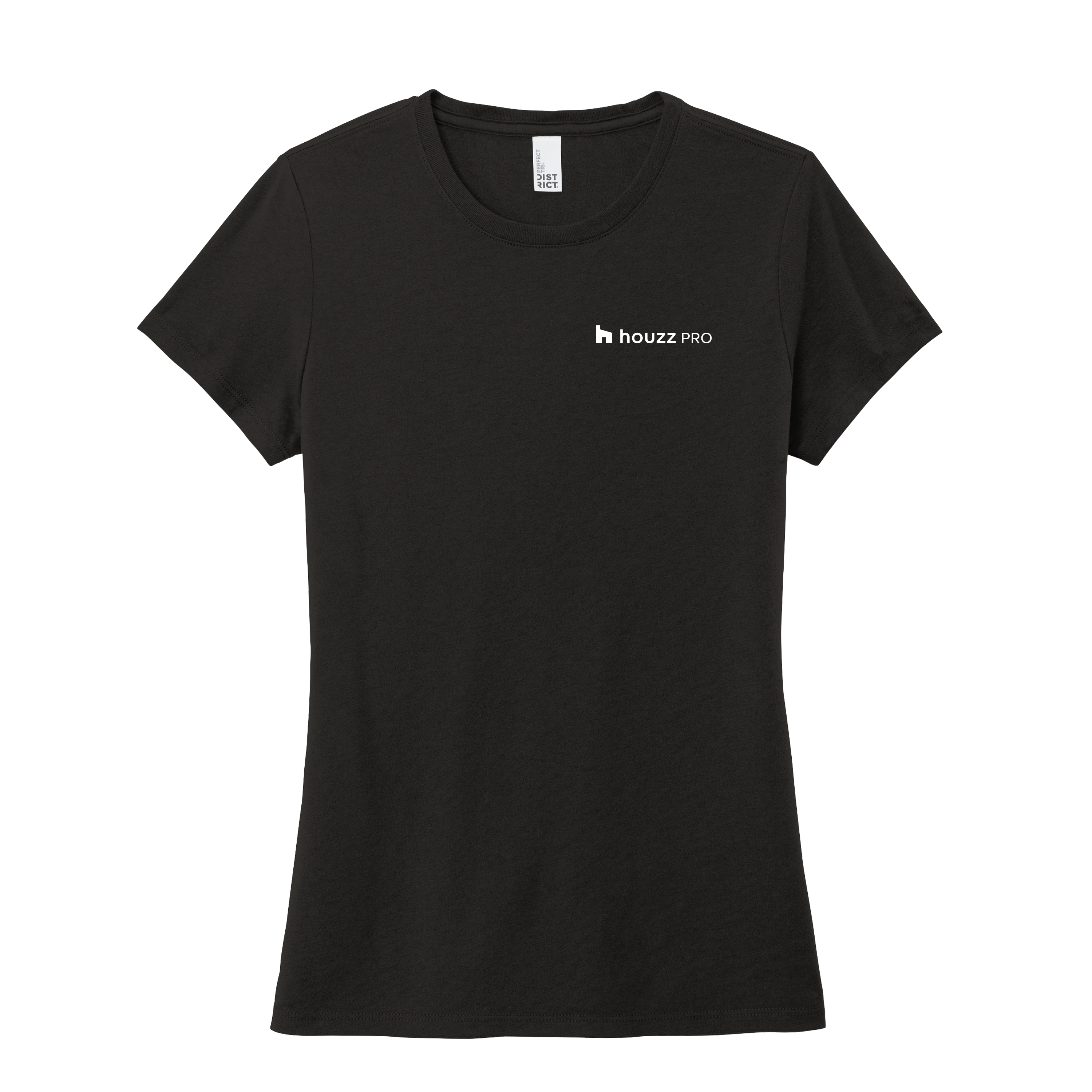 Houzz Pro BW Pocket - Women's Tri-Blend T-Shirt (Left Chest)