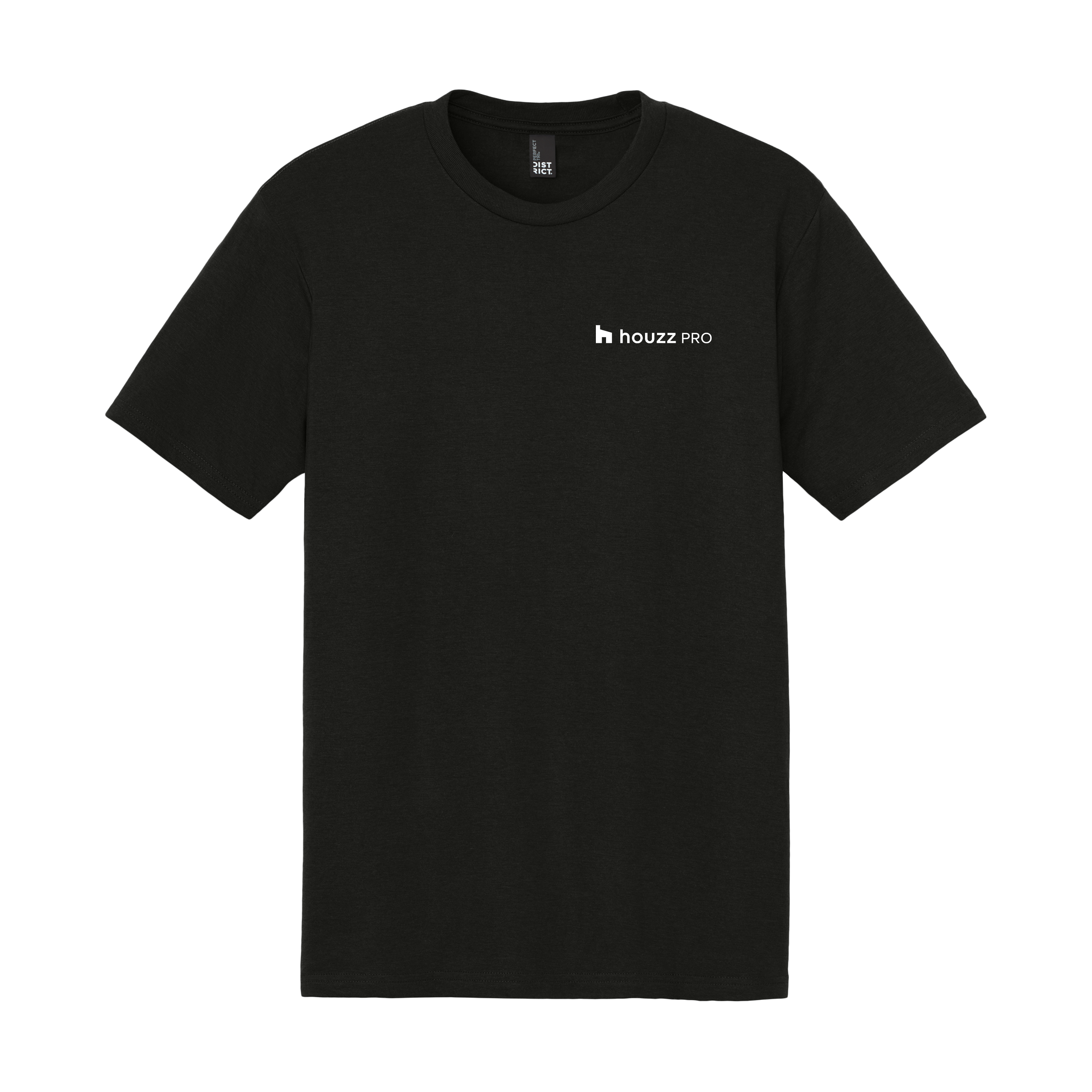 Houzz Pro BW Pocket - Men's Tri-Blend T-Shirt (Left Chest)