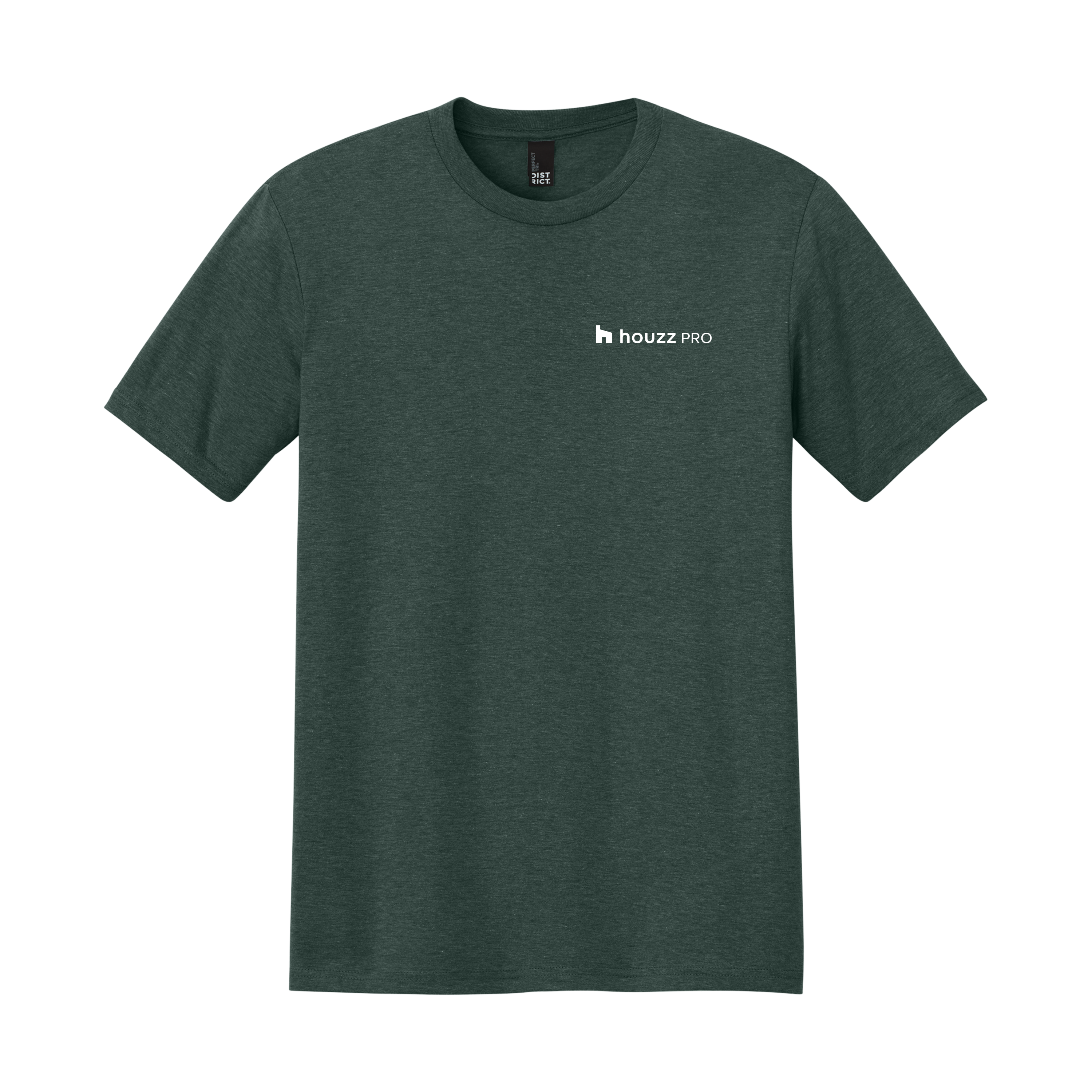 Houzz Pro BW Pocket - Men's Tri-Blend T-Shirt (Left Chest)