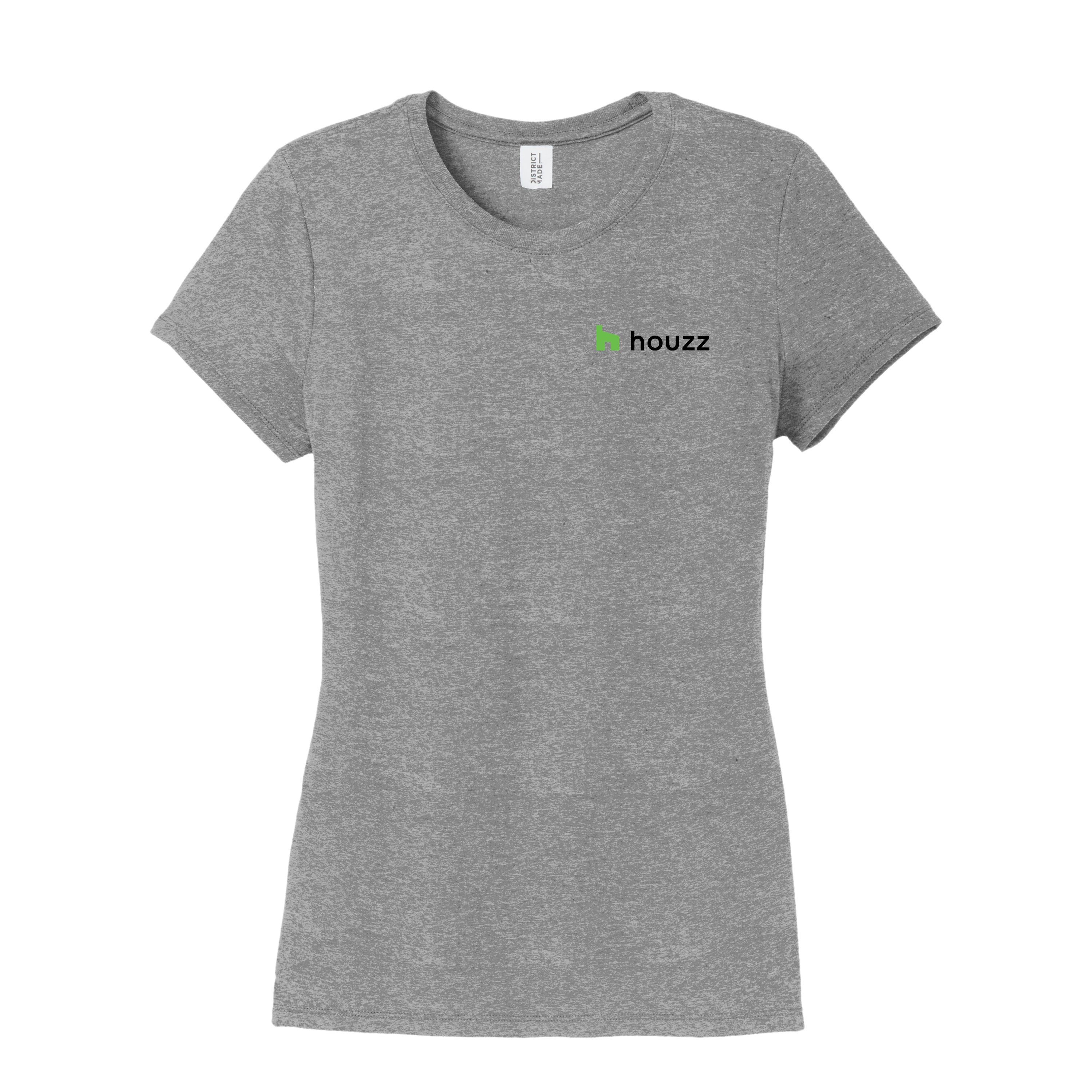 Houzz G Pocket - Women's Tri-Blend T-Shirt (Left Chest)