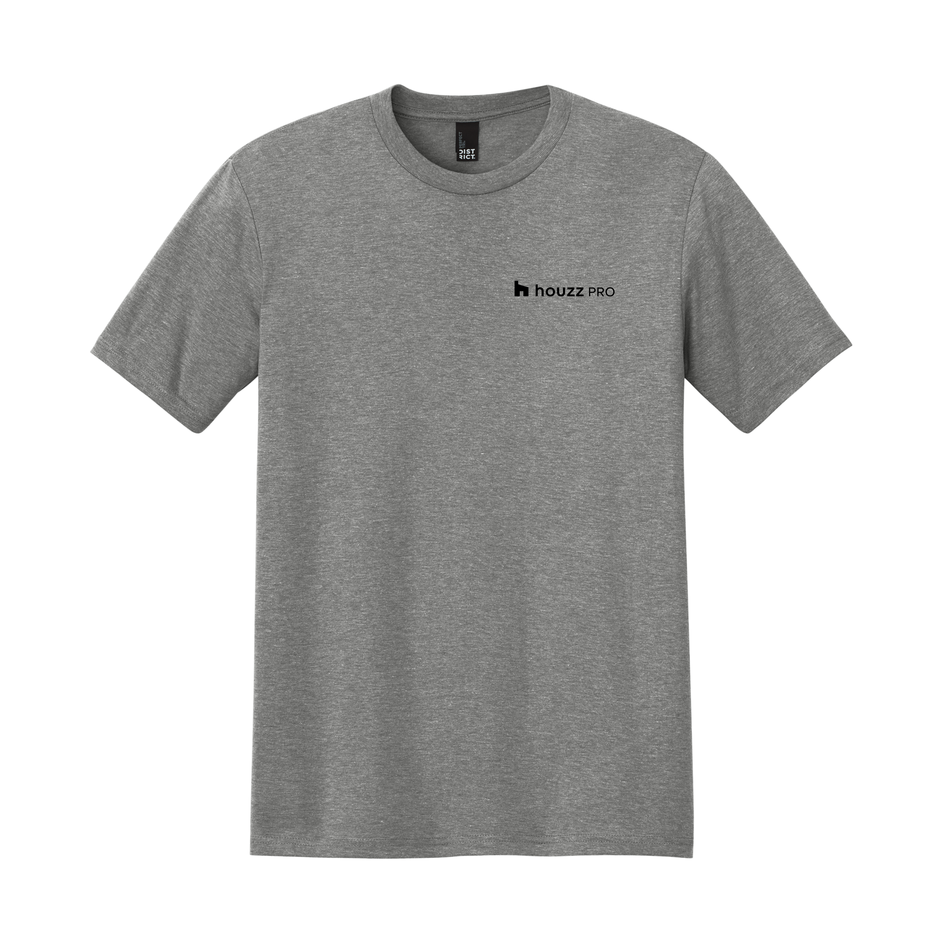Houzz Pro BW Pocket - Men's Tri-Blend T-Shirt (Left Chest)