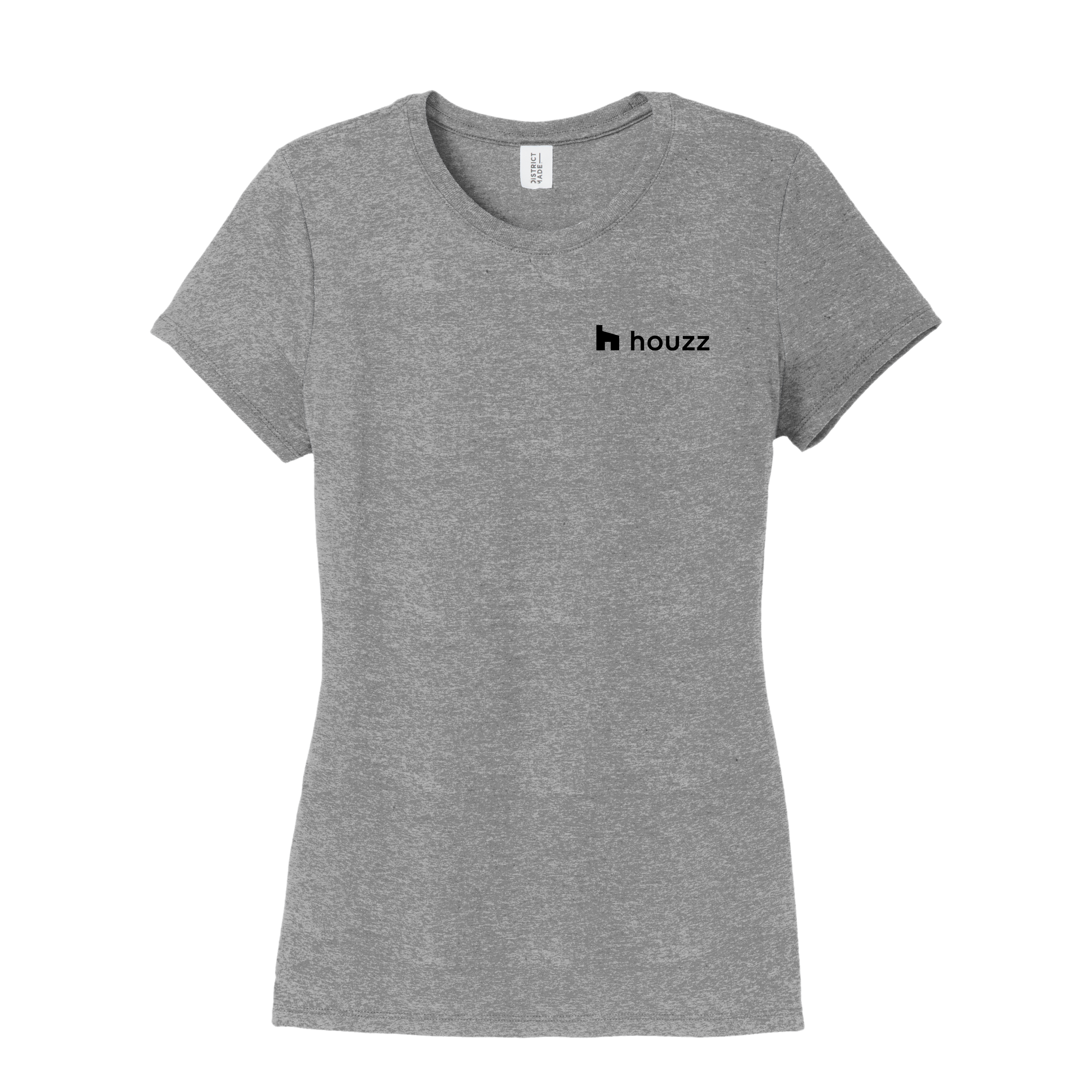 Houzz BW Pocket - Women's Tri-Blend T-Shirt (Left Chest)