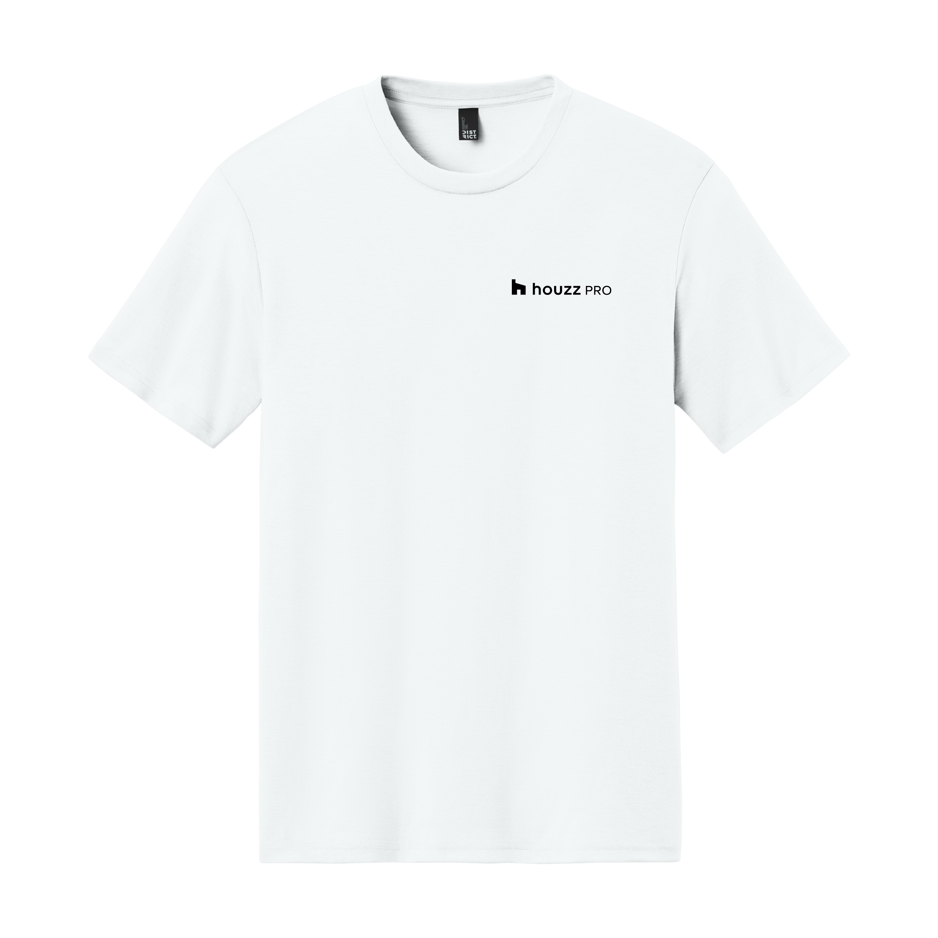 Houzz Pro BW Pocket - Men's Tri-Blend T-Shirt (Left Chest)