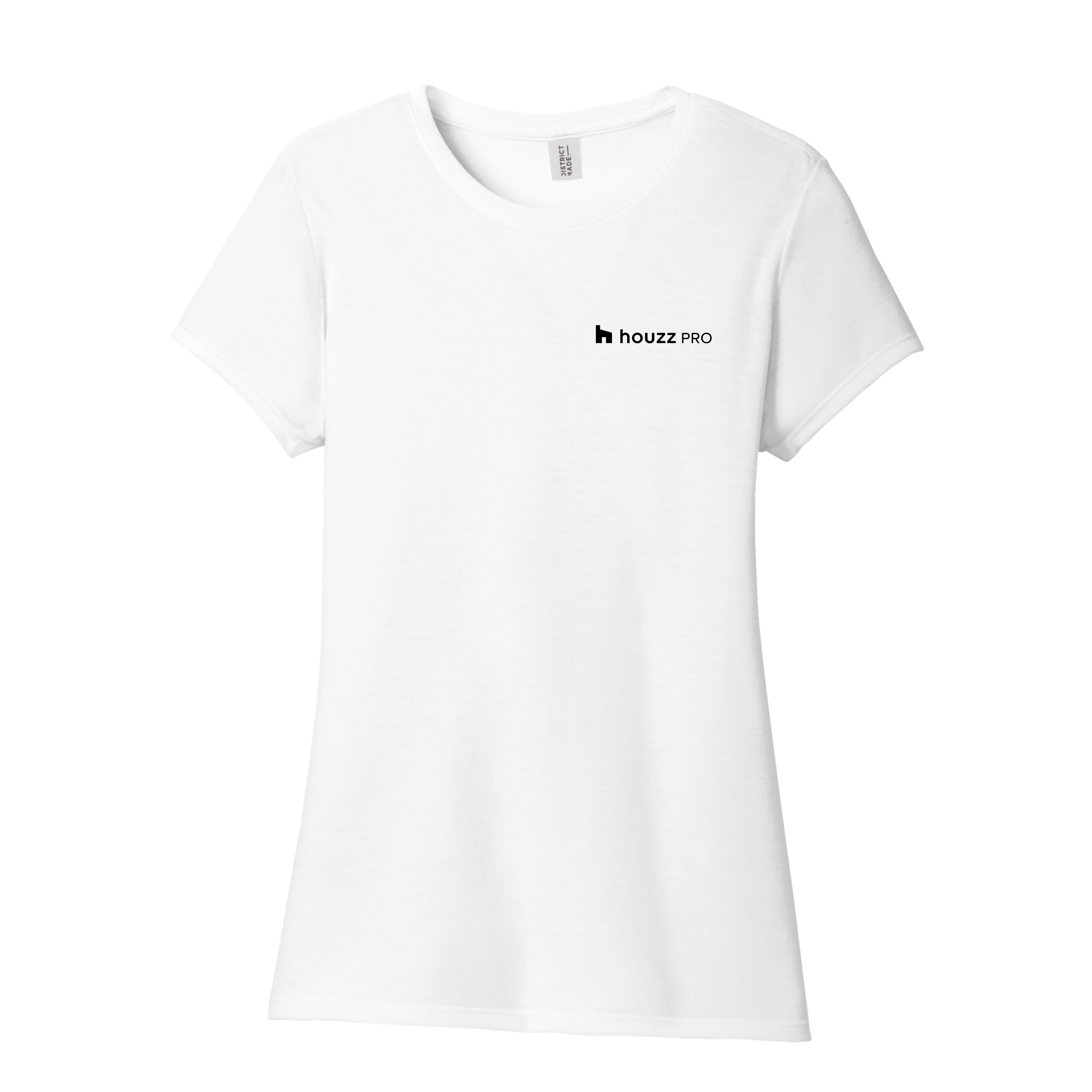 Houzz Pro BW Pocket - Women's Tri-Blend T-Shirt (Left Chest)